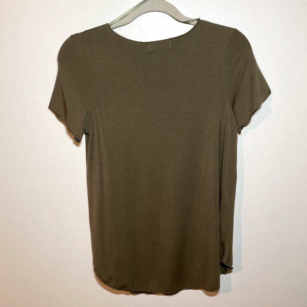 Nwt Mod Ref The Perfect Tee In Moss Color. Size S… - image 2